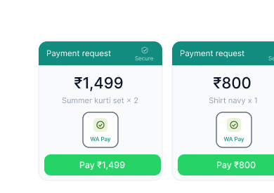 UPI payment flow within WhatsApp